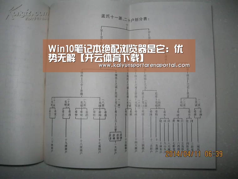 Win10笔记本绝配浏览器是它:优势无解【开云体育下载】(图1) 开云移动端
