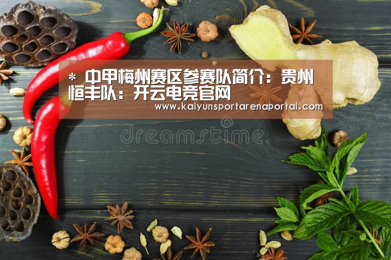 *
中甲梅州赛区参赛队简介:贵州恒丰队:开云电竞官网(图4) 开云移动端